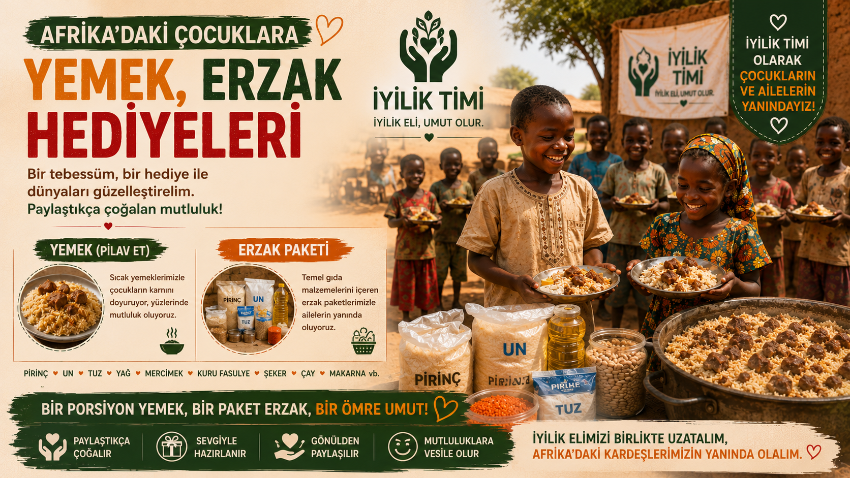 Yemek ve Erzak Afrika